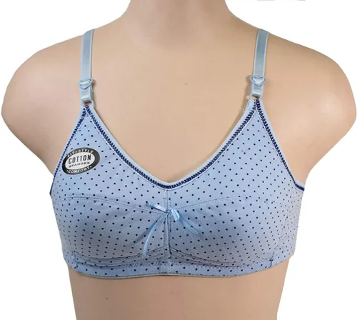 Vista 2 de 6 piezas para mujer, sin alambre, básico, liso, con relleno regular, para uso diario