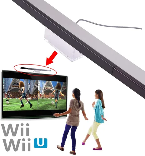 Vista 4 de Nueva barra de sensor infrarrojo con cable para mando Nintendo Wii
