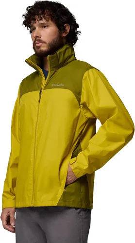 Vista 4 de Columbia Chaqueta impermeable Glennaker Lake II para hombre Musgo antiguo/verde musgo