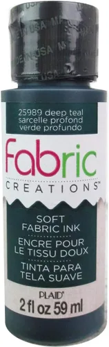 Vista 4 de Fabric Creations tinta para tela, 2 oz., Agua (Aqua), 2 onza