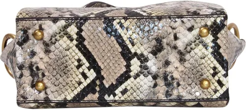 Vista 4 de GUESS Zed Mini Girlfriend Carryall, pitón natural, natural (Natural Python)