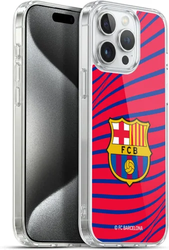 Vista 106 de Head Case Designs Funda de gel suave con licencia oficial del FC Barcelona Barca Crest Graphics [protección de grado militar] compatible con Apple