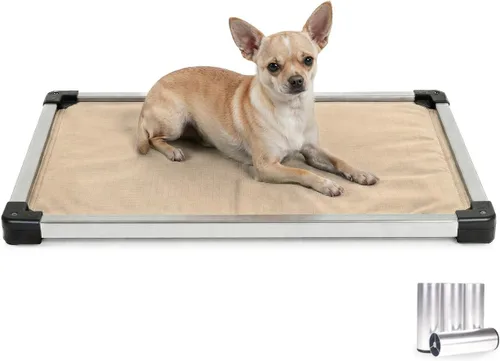 Vista 17 de K9 Ballistics - Cama para jaula de perro, a prueba de mordiscos, acolchada y blindada, prácticamente indestructible, patas incluidas