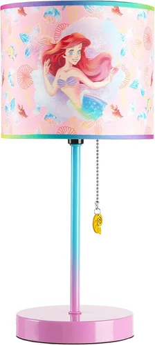 Vista 12 de Lámpara de mesa para niños Frozen 2 con cadena de tracción, metal, pantalla decorativa impresa temática Multicolor