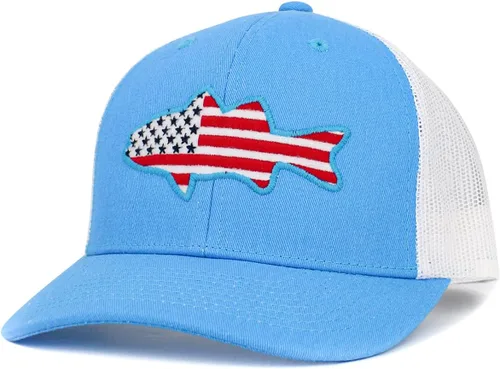 Vista 231 de KBETHOS Tactical Operator Collection USA Fishing Mesh Ballcap Flag Patch America Outdoors Trucker Baseball Cap