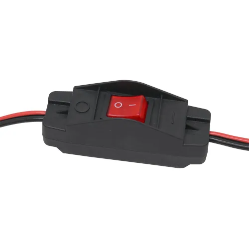 Vista 2 de Valley Industries Arnés de cables de abrazadera de cocodrilo resistente de 12 voltios - 12 AWG, 20 amperios, 8 pies