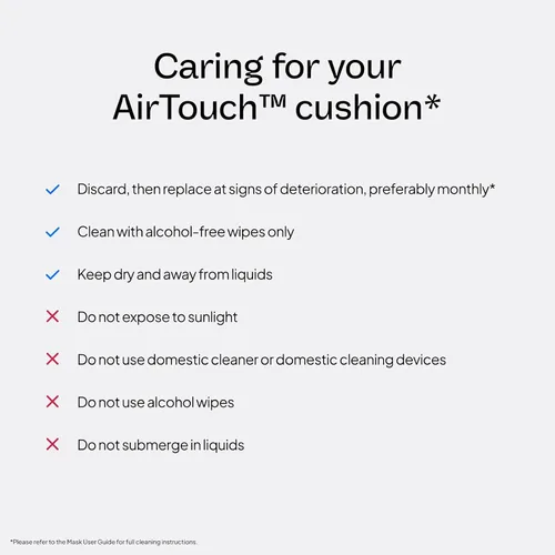 Vista 4 de AirTouch™, F20, cojín, M, 1
