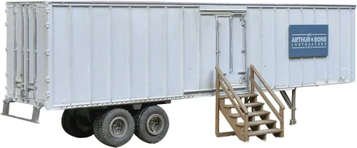 Vista 2 de Walthers, Inc. Kit de remolque de almacenamiento para obras de construcción