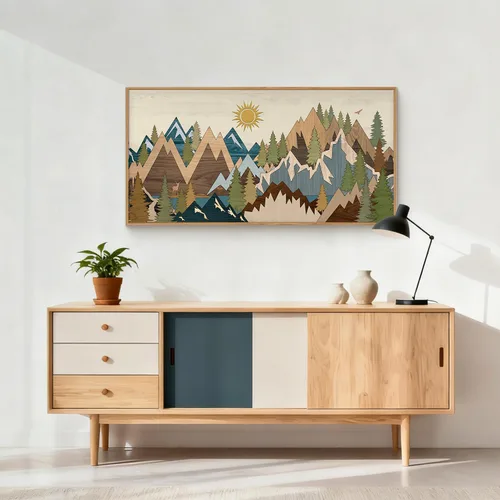 Vista 63 de FWIEXA Juego de Arte de Lienzo Bohemio Enmarcado para Pared, Cuadros Botánicos Verde Salvia Decoración de Pared, Impresiones de Arte de Plantas