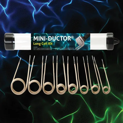 Vista 2 de Induction Innovations - Kit de bobinas largas (MD99-675) - Accesorio para la serie Mini-Ductor® y la serie Inductor® U-555 - Una bobina de 3/4", dos