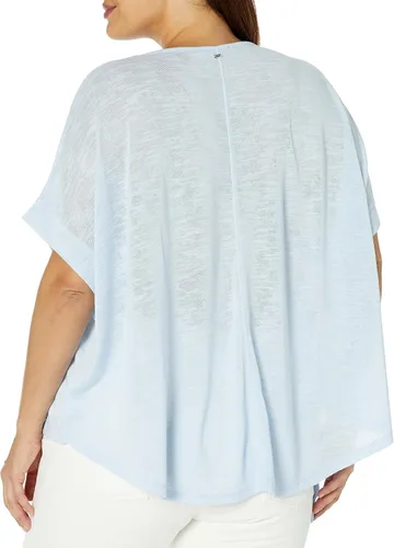Vista 2 de Tommy Hilfiger Women's Soft Flowy Basic T-Shirt