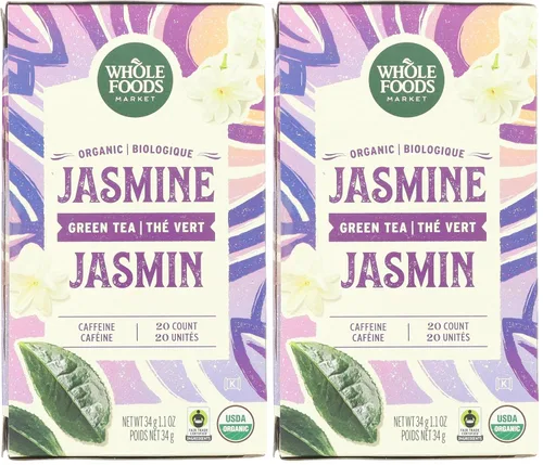 Vista 7 de Whole Foods Market, Té verde jazmín orgánico, 20