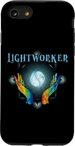 Vista 18 de Funda para iPhone 16 Energy Chakra Holistic Healing Hands Lightworker Reiki