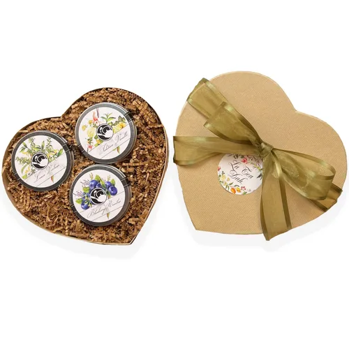 Vista 8 de Caja de regalo para el Día de la Madre de La Tea Dah, muestra de té gourmet con 32 bolsas de té de primera calidad y vela de soja perfumada, regalos