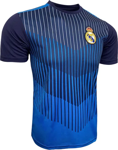 Vista 2 de Men's Real Madrid Performance Jersey, Adult Sizes Licensed Real Madrid Training Shirt