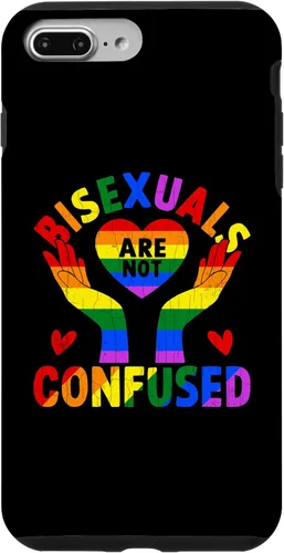 Vista 12 de iPhone 16 LGBTQ Gay Lesbian Funny Bisexuals Not Confused Pride Graphic Case