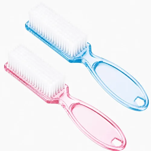 Vista 9 de Patelai 2 piezas Cepillo de limpieza de cuchilla de barbero para limpieza de cortapelos, limpiador de uñas, cepillo de peinado para Negro