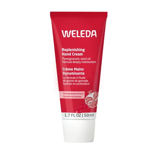 Vista 4 de Weleda Crema de manos calmante para pieles sensibles y almendras, 1.7 onzas