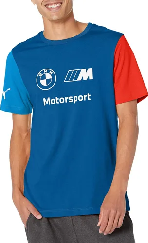 Vista 90 de PUMA Camiseta con logotipo BMW M Motorsport Essentials para hombre