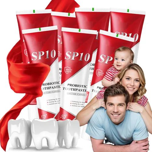 Vista 7 de Cophksu Sp10 Pasta de dientes probiótica, Sp10 Pasta de dientes probiótica blanqueamiento, Sp 10, Sp10 Pasta De Dientes (2 unidades)