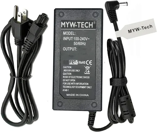 Vista 3 de Adaptador de CA CC de 7 pies compatible con Netgear C7800 (no compatible con otros modelos) Nighthawk X4S AC3200 Cable Modem Router MYW-Tech Fuente