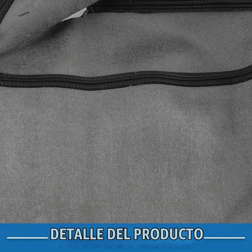 Vista 6 de Cubierta del reposabrazos del panel de la puerta trasera delantera del coche para VW Golf Jetta MK5 2005-2010 Interior puerta embellecedores negro