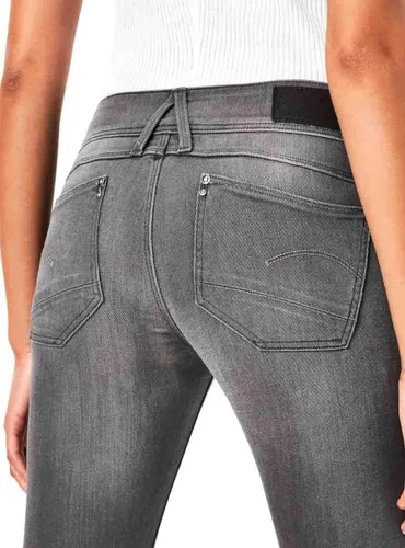 Vista 5 de G-Star Raw Women's Core Lynn Mid Rise Skinny Fit Jeans