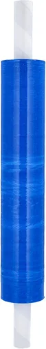 Vista 37 de PSBM - Película elástica negra con asas de núcleo extendido, 1 rollo de 20 pulgadas x 1000 pies, calibre 80, película retráctil de resistencia