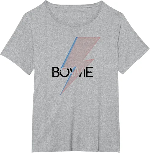 Vista 13 de David Bowie - Camiseta Bowie Bold, Blanco, S