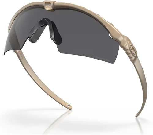 Vista 5 de Oakley OO9146 Ballistic M Frame 3.0 - Gafas de sol rectangulares para hombre Hueso oscuro/Gris