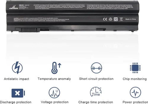 Vista 2 de Batería N3X1D de 11.1 V 65 Wh, compatible con Dell Latitude E6540 E6440 E5530 E5430 E6520 E6420 Precision M2800 Series 6cell Notebook 8858X T54FJ