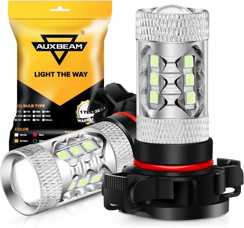 Vista 6 de Auxbeam H 11 Luz antiniebla, Azul hielo