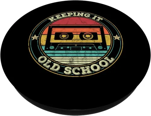 Vista 2 de PopSockets PopSockets - Cinta de cassette para la vieja escuela Hip Hop 80s 90s