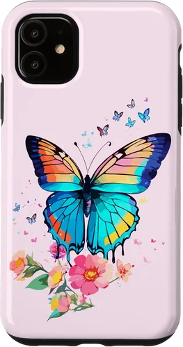 Vista 8 de iPhone 16 Mariposa Hermosa Mariposas Coloridas Amante Entomólogo Caso