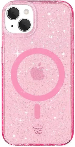 Vista 42 de VELVET CAVIAR Funda compatible con MagSafe para iPhone 15, probada en caídas de 10 pies, estampado de leopardo y amatista morada