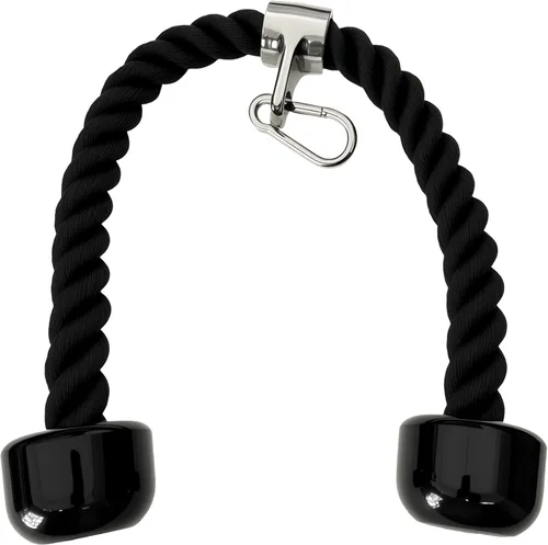 Vista 6 de Accesorios de cable de cuerda de tríceps pesados, accesorios de máquina de cable para gimnasio en casa, cuerda de tríceps de nailon para accesorios