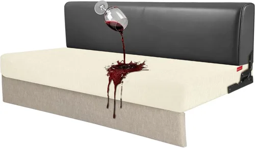 Vista 71 de Fundas de cojín impermeables para sofá, funda elástica lavable con diseño elástico antideslizante, protector de muebles para mascotas y niños