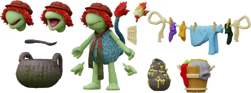 Vista 5 de Boss Fight Studio Fraggle Rock Boober Figura de Acción Coleccionable Premium - Figura Coleccionable Altamente Articulada y Personalizable con Piezas