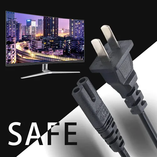 Vista 5 de Cable de alimentación de TV de 10 pies para Samsung LG Toshiba Insignia TCL JVC Sony Sharp Hisense LED LCD Electronics y otros dispositivos