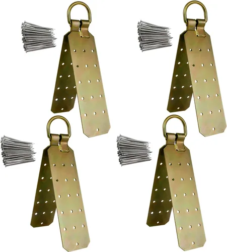 Vista 5 de Malta Dynamics Anclaje de techo reutilizable, 1 unidad, compatible con OSHA y ANSI, anclaje temporal de protección contra caídas de techo, ligero