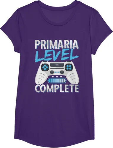 Vista 15 de Camiseta completa de diploma de escuela primaria de graduación, Negro