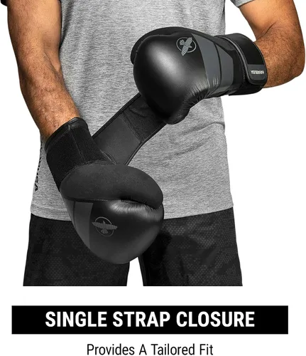 Vista 3 de Hayabusa Guantes de boxeo de piel sintética S4 para hombres, mujeres y niños, 10 onzas, 12 onzas, 14 onzas, 16 onzas, entrenamiento, sparring