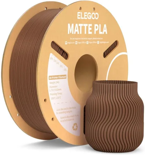 Vista 34 de ELEGOO Paquete de filamento de impresora 3D PLA mate 22 lbs 0.07 in