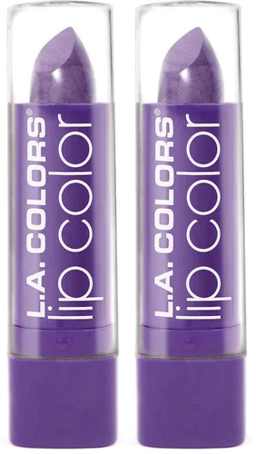 Vista 24 de L.A. COLORS Color de labios rico en humedad, rojo baya CML530