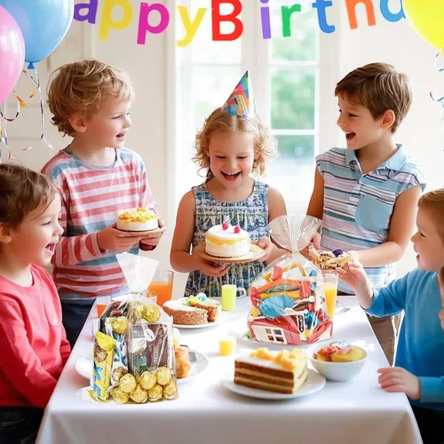 Vista 7 de QOIUSO 100 piezas de bolsas de celofán transparentes: bolsas de celofán de 10x14 pulgadas con lazos para embalar dulces, galletas y regalos, bolsas