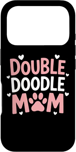 Vista 30 de Double Doodle Mom Labradoodle Goldendoodle Dog Parent Doodle Case for iPhone 17