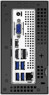 Vista 4 de ASRock Intel Socket LGA1200 Intel H470 Negro Mini/Booksize Sistema Barebone Modelo DESKMINI H470W