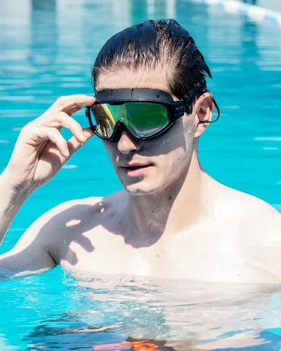 Vista 3 de Seasprint - Gafas de natación antivaho de gran angular
