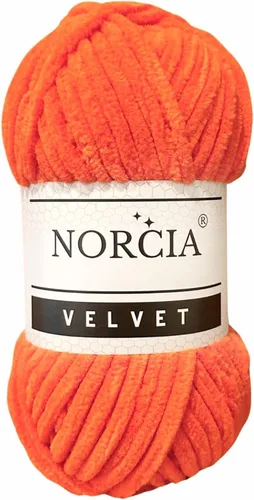 Vista 31 de Hilo de Terciopelo Suave Chenille para Ganchillo Super Voluminoso (100g-3.50oz) (68m-74.3 yds) Hilo para Manta de Bebé para Tejer Amigurumi Hilo