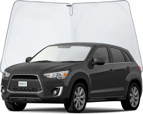Vista 46 de CLIM ART Parasol para parabrisas para BMW X3 2018-2024, parasol plegable de ajuste personalizado, protector solar del vehículo, cubierta